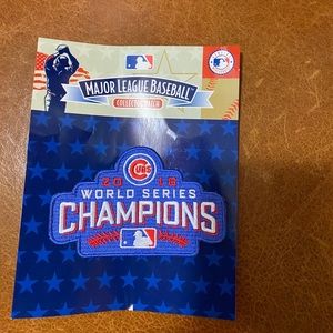 The Chicago Cubs World Series patch
